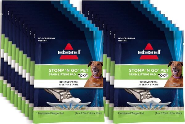 81daD2kP47L._AC_SL1500_ Bissell Carpet Stain Precleaners Review Stomp N Go Pet Lifting Pads Effectiveness Tested