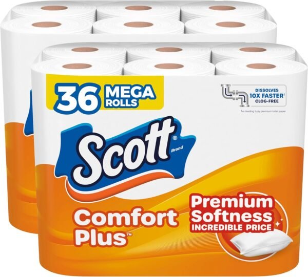 81fTs3YGsXL._AC_SL1500_ Scott ComfortPlus Toilet Paper Review Unveils Softness Strength and Eco-Friendly Benefits