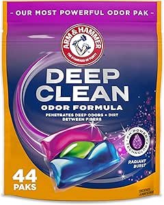 ARM & HAMMER Deep Clean Odor Formula Laundry Detergent Power Paks Review Reveals Powerful Freshness