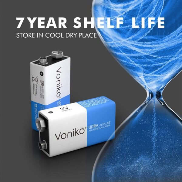 Voniko 9V Batteries Review Ultra Long Lasting Alkaline Power for Devices