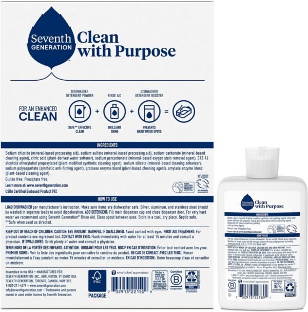 Seventh Generation Dishwasher Detergent Review Reveals Powerful Plant-Based Cleaning Results