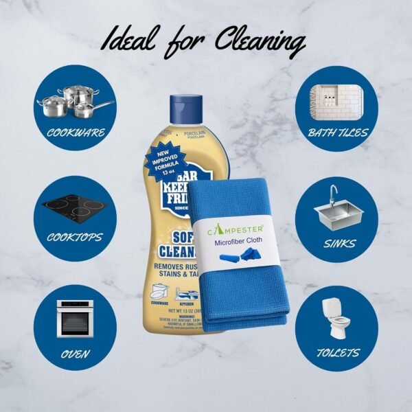 Campester Soft Cleanser Bundle Review Best All Purpose Cleaner for Rust and Lime Stains