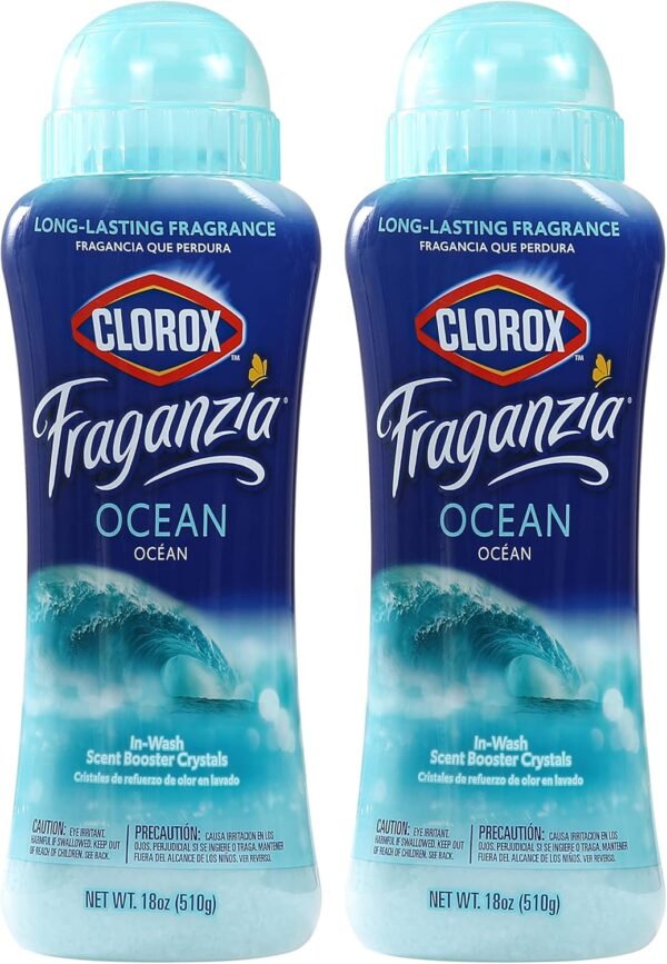 Clorox Fraganzia Laundry Scent Booster Crystals Ocean Scent Review for Long-Lasting Freshness