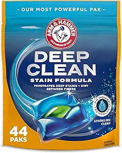 ARM & HAMMER Deep Clean Laundry Detergent Power Paks Review Sparkling Fresh Results