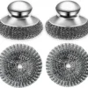 YZRIZX Stainless Steel Wool Scrubber Review Best Heavy Duty Dish Scouring Pads