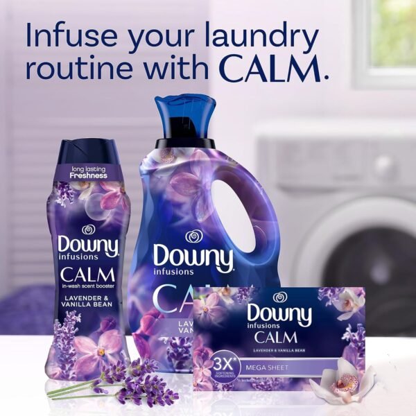 Downy Infusions Mega Dryer Sheets Review Lavender Vanilla Fabric Softener Insights
