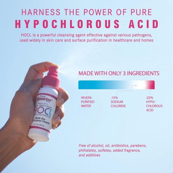 81qd1UHpMkL._AC_SL1500_ HOCL All-Purpose Cleaner Think Smarter Products Review Reveals Natural Cleaning Power