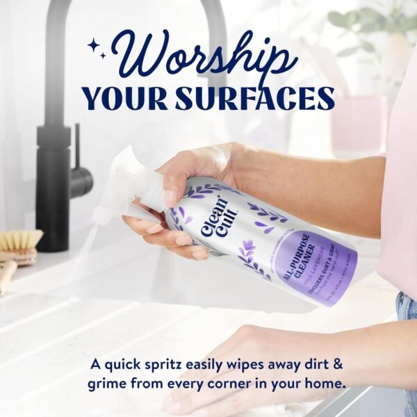 81s8isZU9ZL._AC_SL1500_ Cleancult All Purpose Cleaner Review Earth Friendly Lavender Scented Spray Insights