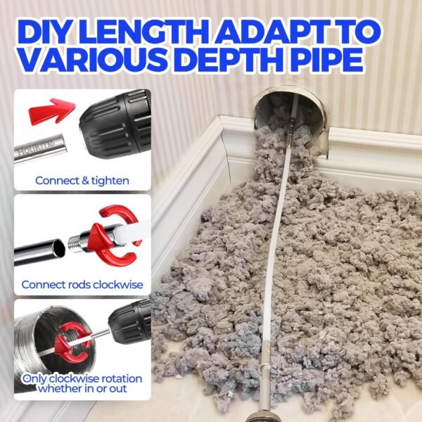 Holikme Dryer Vent Cleaner Kit Review Powerful 60 Feet Lint Remover and Drill Attachment