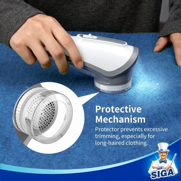 918BGSzSnL._AC_SL1500_ MR.SIGA Fabric Shaver Review Powerful Portable Lint Remover with LED Lights and Blades