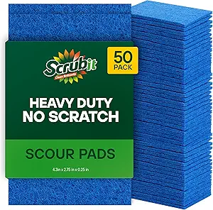 918yZbOsbtL.__AC_SX300_SY300_QL70_FMwebp_ SCRUBIT Scrubbing Pads Review Heavy Duty Non-Scratch Dish Scouring Pads Comparison