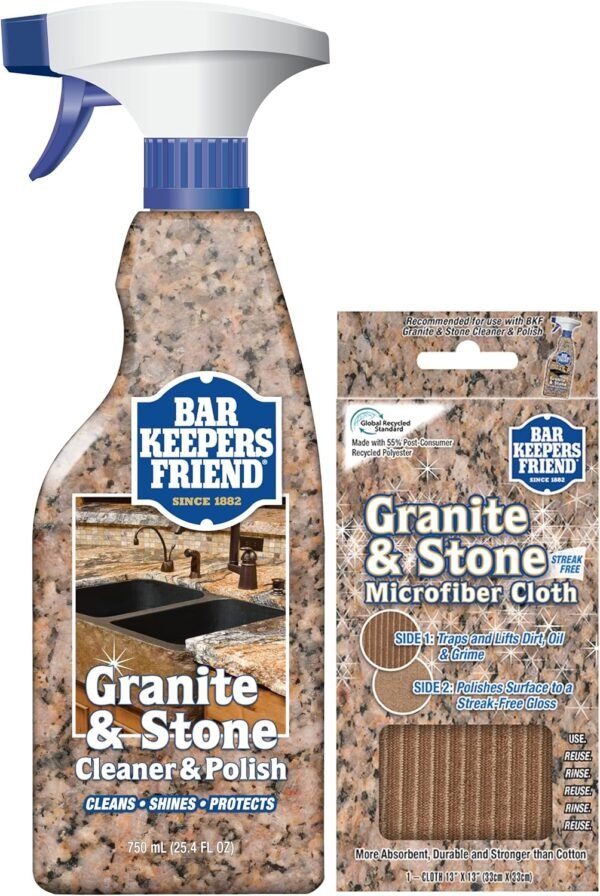 Bar Keepers Friend Stone Cleaner Review A Must Have Granite Polish for Countertops