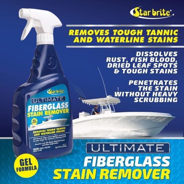 91jleAk5eL._AC_SL1500_ STAR BRITE Fiberglass Stain Remover Review Powerful Gel Spray for Boats and More
