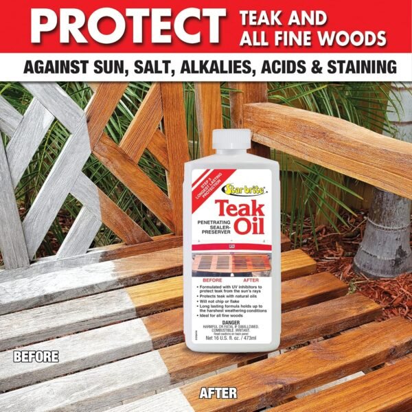 STAR BRITE Teak Oil Review Best Marine Grade Wood Sealer for Long-Lasting Protection
