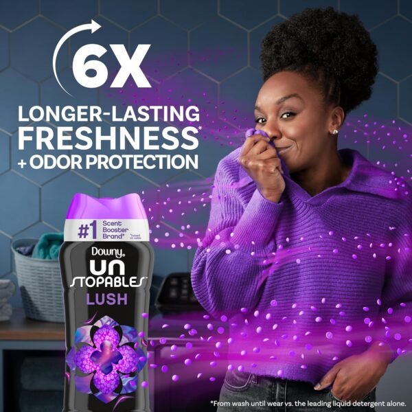 Downy Unstopables In-Wash Laundry Scent Booster Lush Review Reveals 6X Longer Freshness and Odor Protection